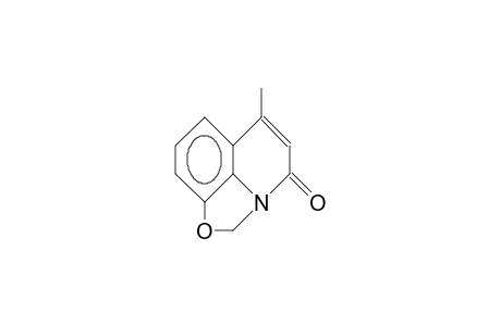 6-Methyl-2H,4H-oxazolo(5,4,3-ij)quinolin-4-one