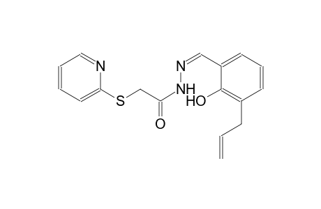 N'-[(Z)-(3-allyl-2-hydroxyphenyl)methylidene]-2-(2-pyridinylsulfanyl)acetohydrazide