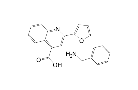 2-(2-Furyl)-4-quinolinecarboxylic acid compound with benzylamine (1:1)