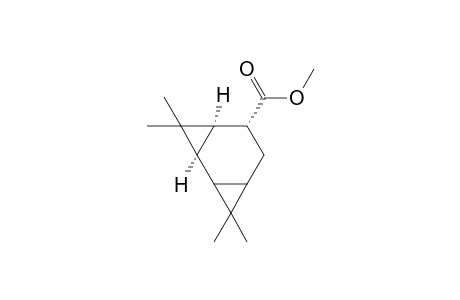 trans-3,3,8,8-Tetramethyl-tricyclo[5.1.0.0(2,4)]octane-5-carboxylic acid methyl ester