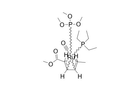 CARBONYL-[2-5-ETA-(METHYL-(2E,4E)-HEXA-2,4-DIENOATE)]-(TRIETHYLPHOSPHINE)-(TRIMETHOXYPHOSPHINE)-RUTHENIUM