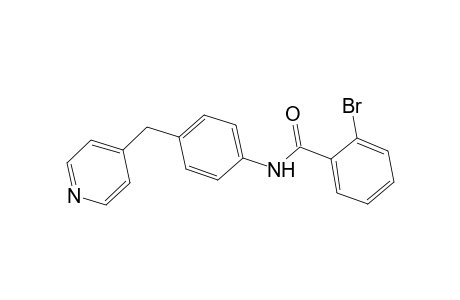 benzamide, 2-bromo-N-[4-(4-pyridinylmethyl)phenyl]-