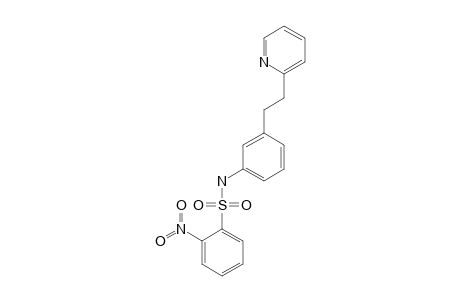 2-nitro-3'-[2-(2-pyridyl)ethyl]benzenesulfonanilide