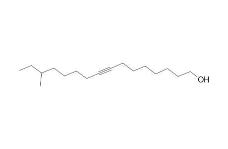 14-Methyl-8-hexadecyn-1-ol