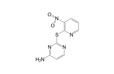 4-amino-2-[(3-nitro-2-pridyl)thio]pyrimidine