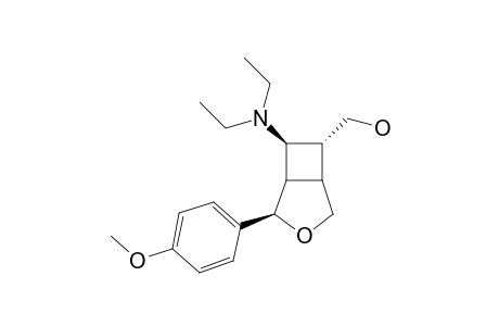 (7-exo-(Diethylamino)-2-exo-(4-methoxyphenyl) 3-oxabicyclo[3.2.0]heptan-6-endo-yl)methano