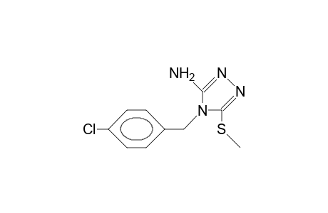 5-AMINO-4-(PARA-CHLOROBENZYL)-3-METHYLTHIO-1,2,4-TRIAZOLE