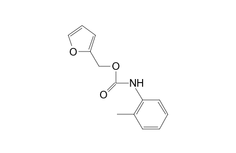 Carbamic acid, (2-methylphenyl)-, 2-furanylmethyl ester