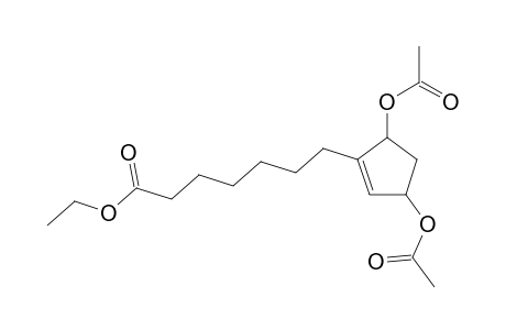 7-(3,5-Diacetoxy-cyclopent-1-enyl)-heptanoic acid, ethyl ester