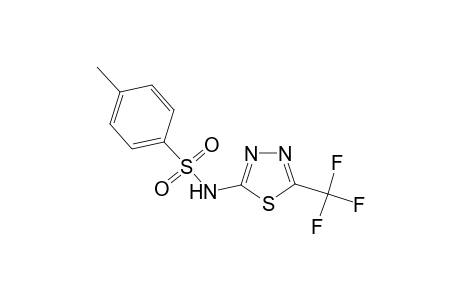 4-Methyl-N-(5-trifluoromethyl-[1,3,4]thiadiazol-2-yl)-benzenesulfonamide