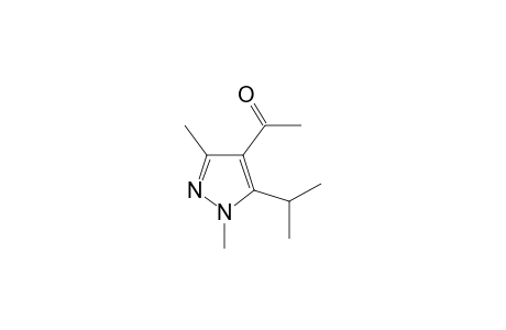 1-(1,3-dimethyl-5-propan-2-yl-pyrazol-4-yl)ethanone