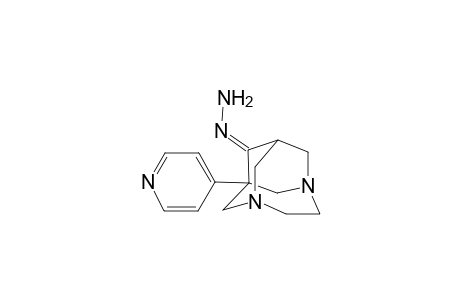 1-(Pyridin-4-yl)-3,6-diazahomoadamantan-9-one hydrazone