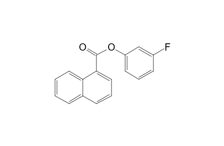 1-Naphthoic acid, 3-fluorophenyl ester