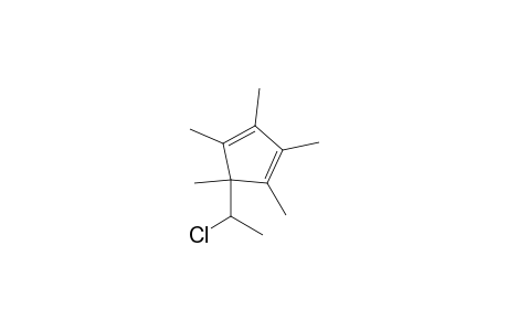 1-(1-Chloroethyl)-1,2,3,4,5-pentamethylcyclopenta-2,4-diene