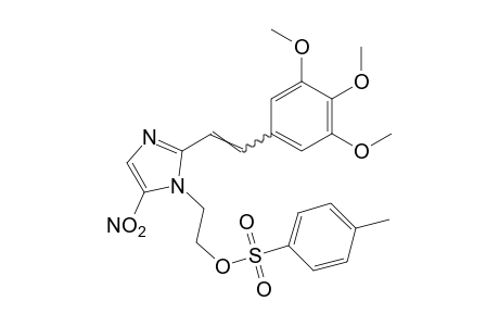 5-nitro-2-(3,4,5-trimethoxystyryl)imidazole-1-ethanol, p-toluenesulfonate (ester)