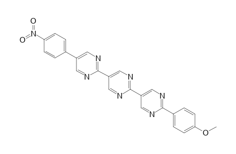 2"-(4-Methoxyphenyl)-5-(4-nitrophenyl)-2,5':2',5"-terpyrimidine