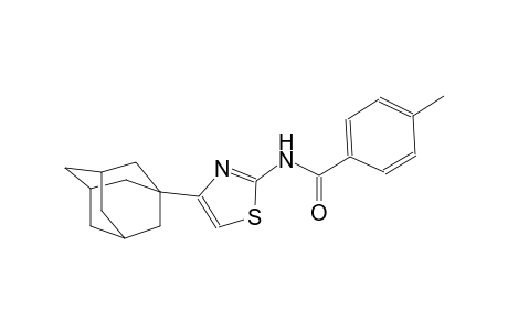 N-[4-(1-adamantyl)-1,3-thiazol-2-yl]-4-methylbenzamide