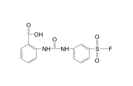 o-{3-[m-(fluorosulfonyl)phenyl]ureido}benzoic acid