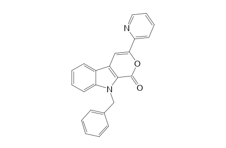 9-Benzyl-3-(pyridin-2-yl)indolo[2,3-c]pyrane-1(9H)-one