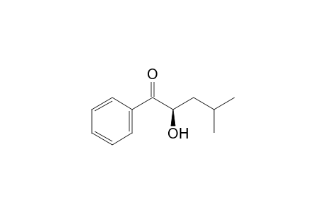 (R)-2-Hydroxy-4-methyl-1-phenylpentan-1-one