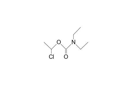 Carbamic acid, diethyl-, 1-chloroethyl ester
