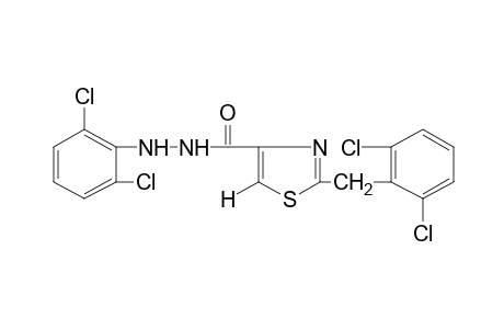 2-(2,6-dichlorobenzyl)-4-thiazolecarboxylic acid, 2-(2,6-dichlorophenyl)hydrazide