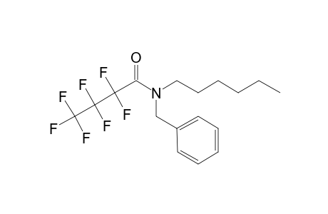 Heptafluorobutyramide, N-benzyl-N-hexyl-