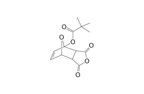 1-(2,2-Dimethylpropanoyloxy)-3,5-dioxo-exo-10-oxatricyclo[5.2.1.0(2,6)]dec-8-ene [exo-cis-1-Hydroxy-7-oxabicyclo[2.2.1]hept-5-ene-2,3-dicarboxylic anhydride 2,2-dimethylpropanoate]