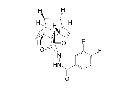 (1r,5s,6R,9S,10s,11r,12S,15R)-3-[(3,4-Difluorobenzoyl)amino]-3-azahexacyclo[7.6.0.0(1,5).0(5,12).0(6,10).0(11,15)]pentadeca-7,13-diene-2,4-dione