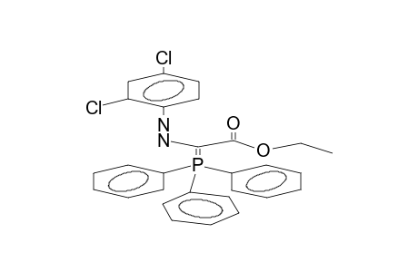 Triphenylphosphonium 1-(2,4-dichlorophenylazo)-1-ethoxycarbonylmethylide