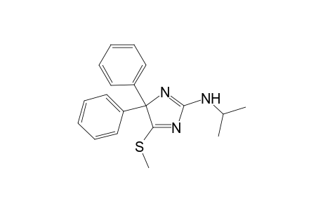 5-(methylthio)-4,4-diphenyl-N-propan-2-yl-2-imidazolamine