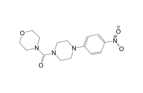 4-{[4-(4-nitrophenyl)-1-piperazinyl]carbonyl}morpholine