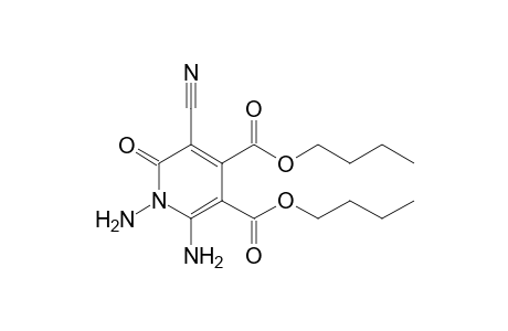 1,2-Diamino-5-cyano-6-keto-pyridine-3,4-dicarboxylic acid dibutyl ester