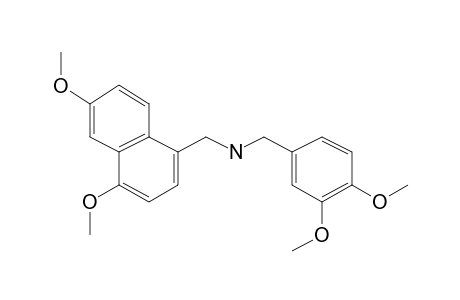 N-[4,6-Dimethoxynaphthylmethyl]veratrylamine