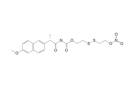 (S)-2-[[2-(NITROOXY)-ETHYL]-DISULFANYL]-ETHYL-[2-(6-METHOXY-NAPHTHALEN-2-YL)-PROPANOYL]-CARBAMATE