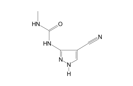 1-(4-cyanopyrazol-3-yl)-3-methylurea