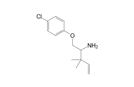 1-(4-Chlorophenoxy)-3,3-dimethylpent-4-en-2-amine