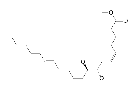 Methyl (8S,9R,5Z,10Z,12E,14E)-8,9-dihydroxy-5,10,12,14-eicosatetraenoate