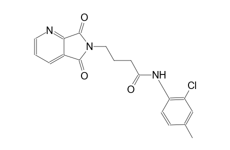 5H-pyrrolo[3,4-b]pyridine-6-butanamide, N-(2-chloro-4-methylphenyl)-6,7-dihydro-5,7-dioxo-