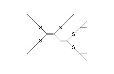 1,1,2,4,4-Pentakis(T-butylthio)-1,3-butadiene