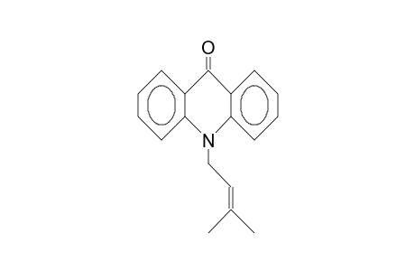 10-(3-Methyl-2-butenyl)-9(10H)-acridinone