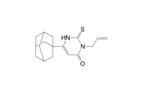 6-(1-adamantyl)-3-allyl-2-thioxo-1H-pyrimidin-4-one