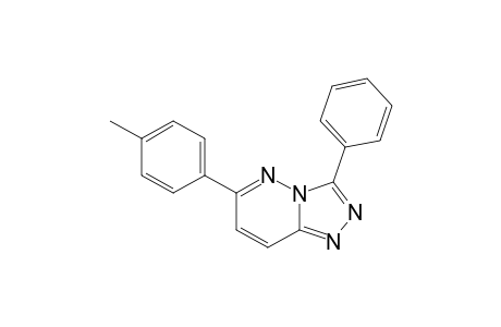 3-phenyl-6-p-tolyl-s-triazolo[4,3-b]pyridazine