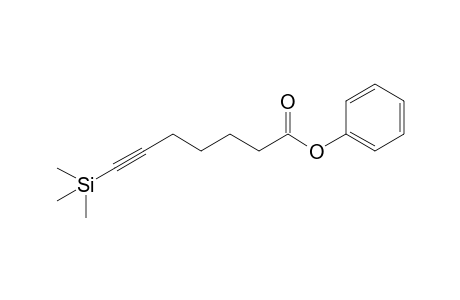 Phenyl 7-(trimethylsilyl)hept-6-ynoate