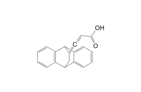 3-[ 9',10'-Dihydro-9',10'-ethanoanthracene-11'-ylidene]prop-2-enoic acid