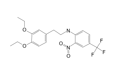 [2-(3,4-Diethoxy-phenyl)-ethyl]-(2-nitro-4-trifluoromethyl-phenyl)-amine