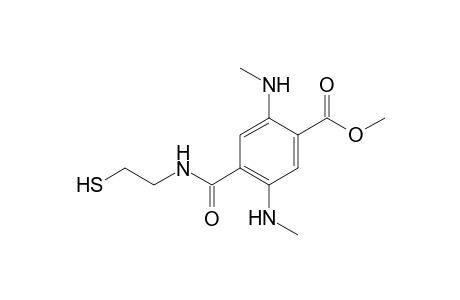 2,5-Di(methylamino)terephthalic acid 1-methylester 4-(2-mercaptoethyl)amide