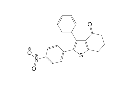 2-(4-Nitrophenyl)-3-phenyl-6,7-dihydro-1-benzothiophen-4(5H)-one