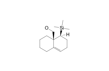 cis-6-(hydroxymethyl)-5-(trimethylsilyl)bicyclo[4.4.0]dec-1-ene