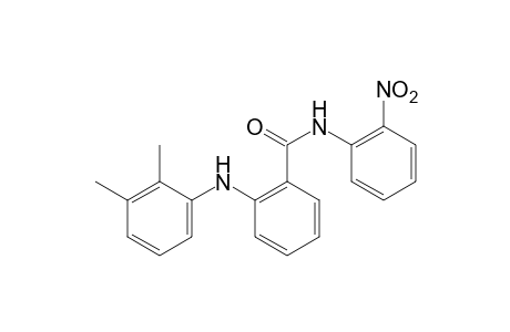 2'-Nitro-2-(2,3-xylidino)benzanilide